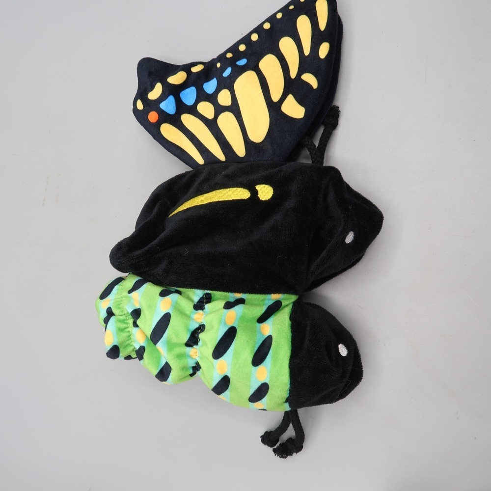Kiwi Co Caterpillar Butterfly Metamorphosis Plush Stuffed Animal Toy Educational